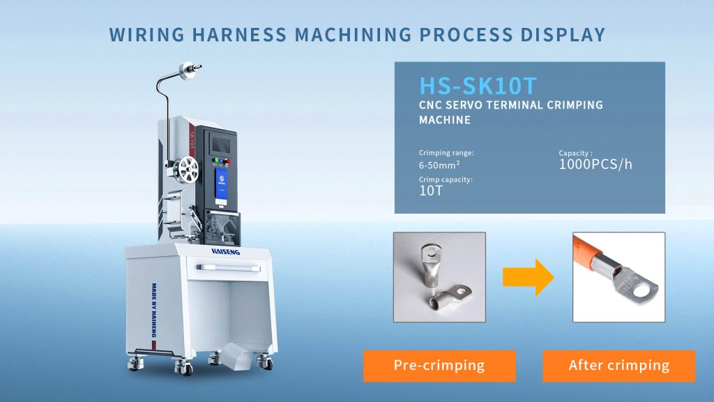 Summary of the Crimping Process of CNC Terminal Crimping Machine