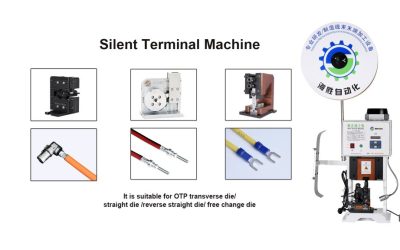 What kinds of molds does a silent terminal machine have?